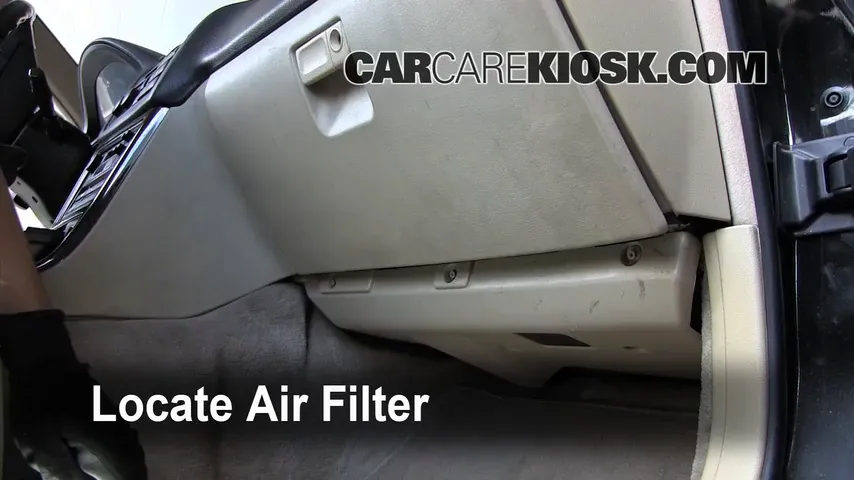 1993 Acura Legend L 3.2L V6 Sedan (4 Door) Air Filter (Cabin)